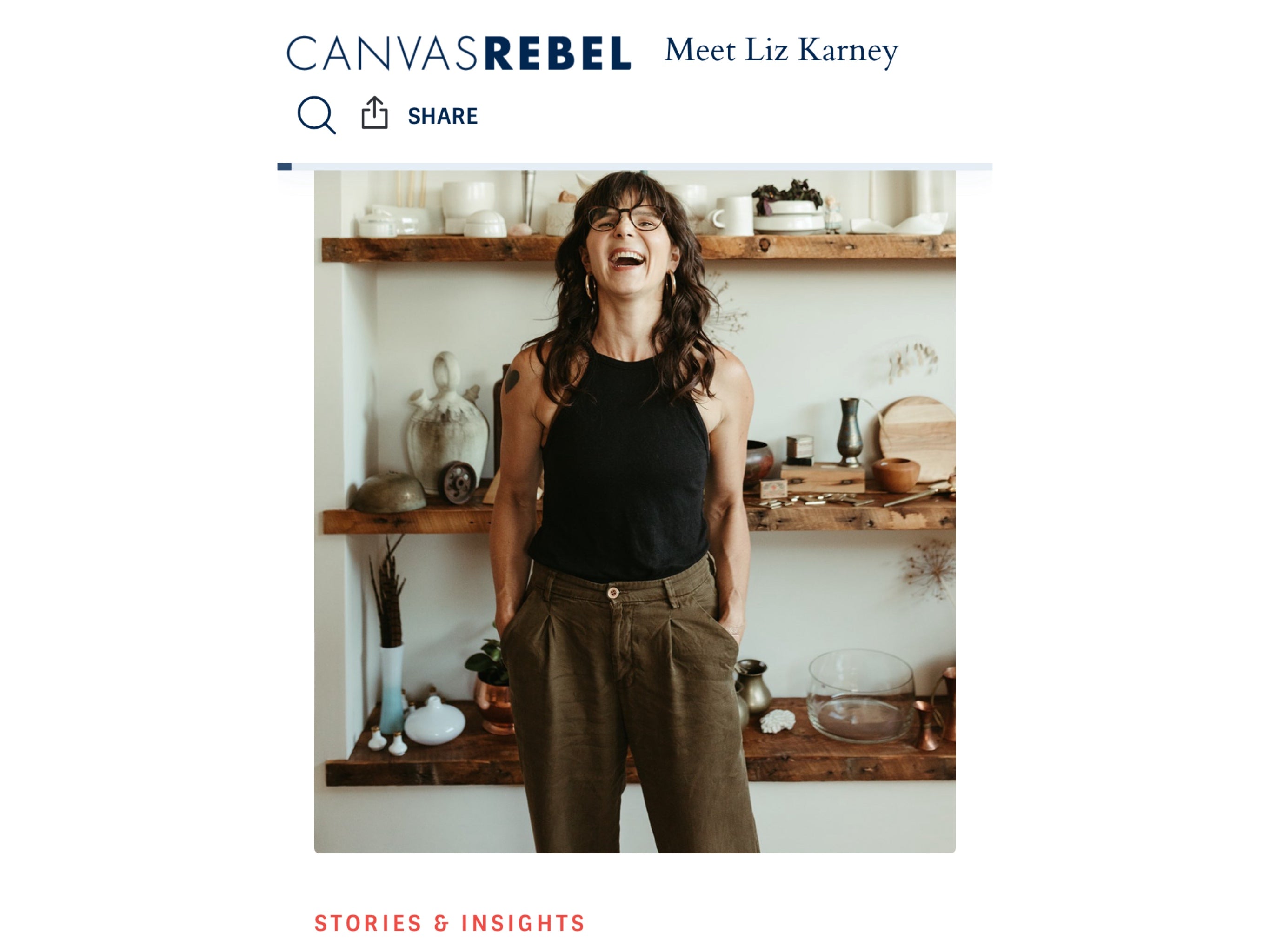 Canvas Rebel- Meet Liz Karney