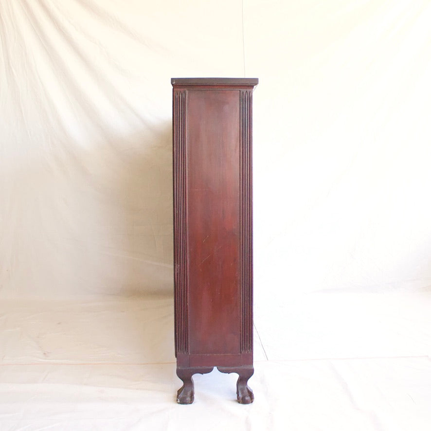 Cherry Sideboard with Glass Doors