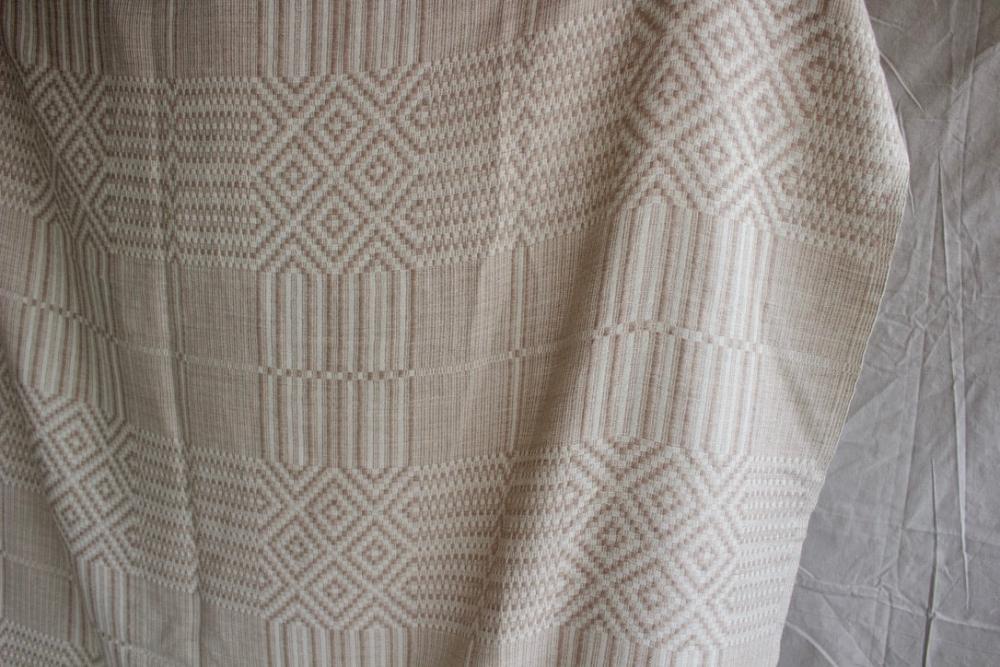 Havn overshot coverlet - Beige
