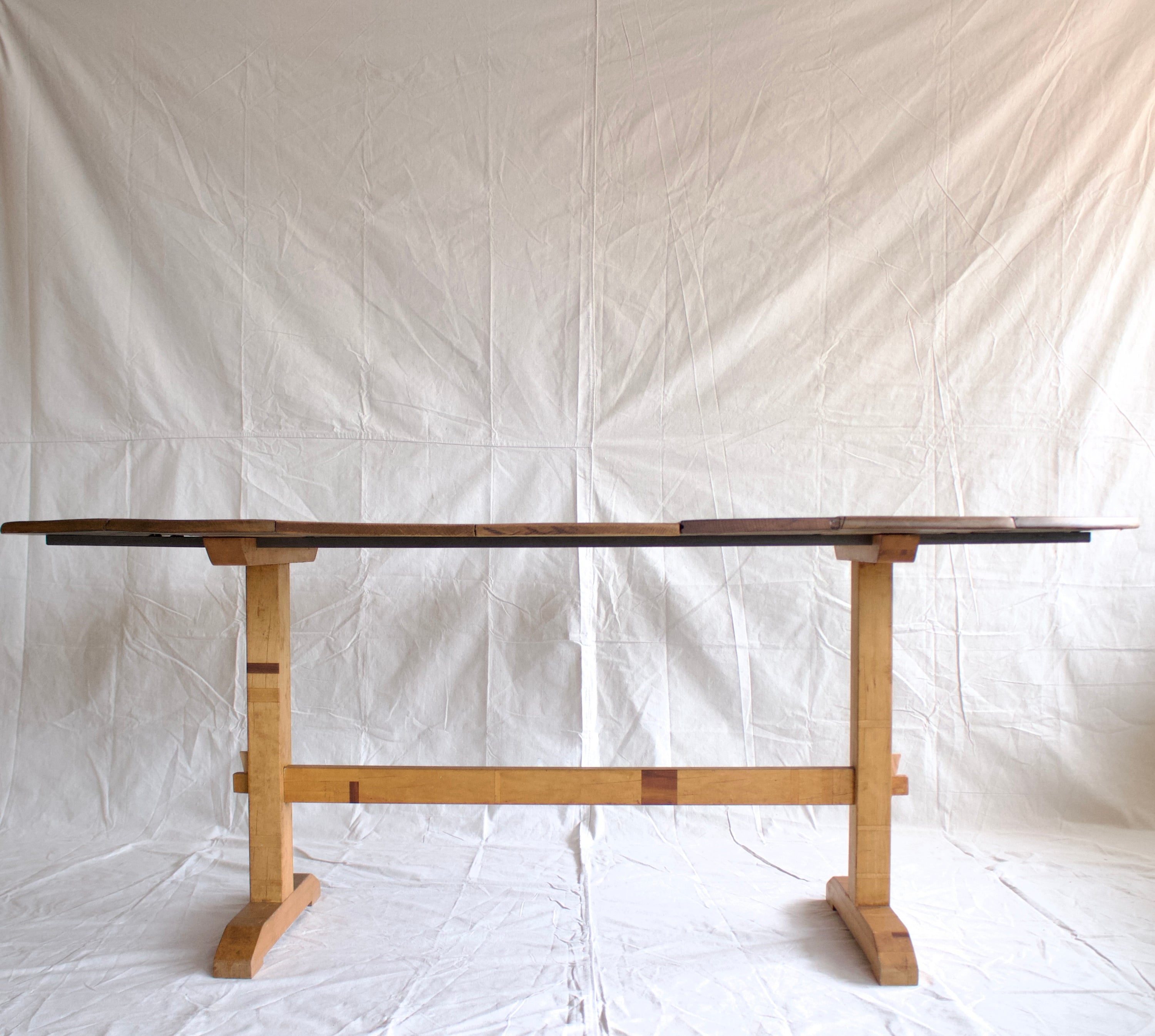 Oval Trestle Base Dining Table