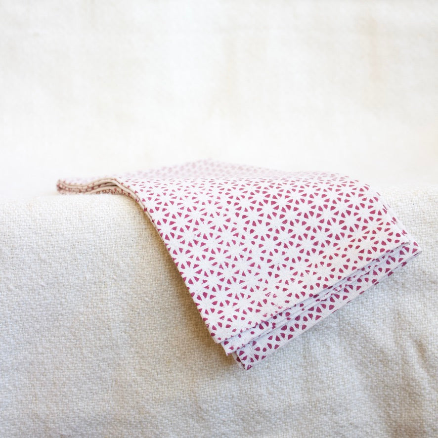 Block Printed Napkins - Set of 4