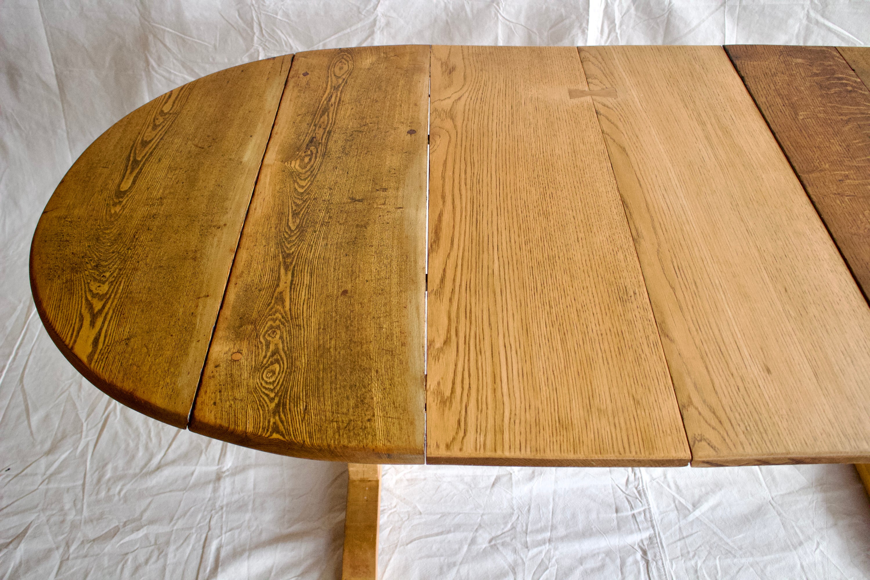 Oval Trestle Base Dining Table