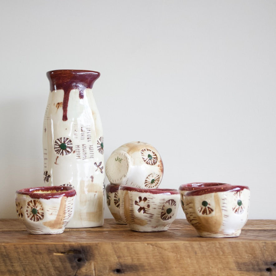 Joe Shepard Ceramic Sake Set