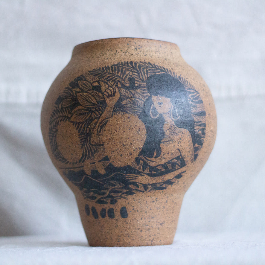 Boglio Ceramic Stoneware Vase II