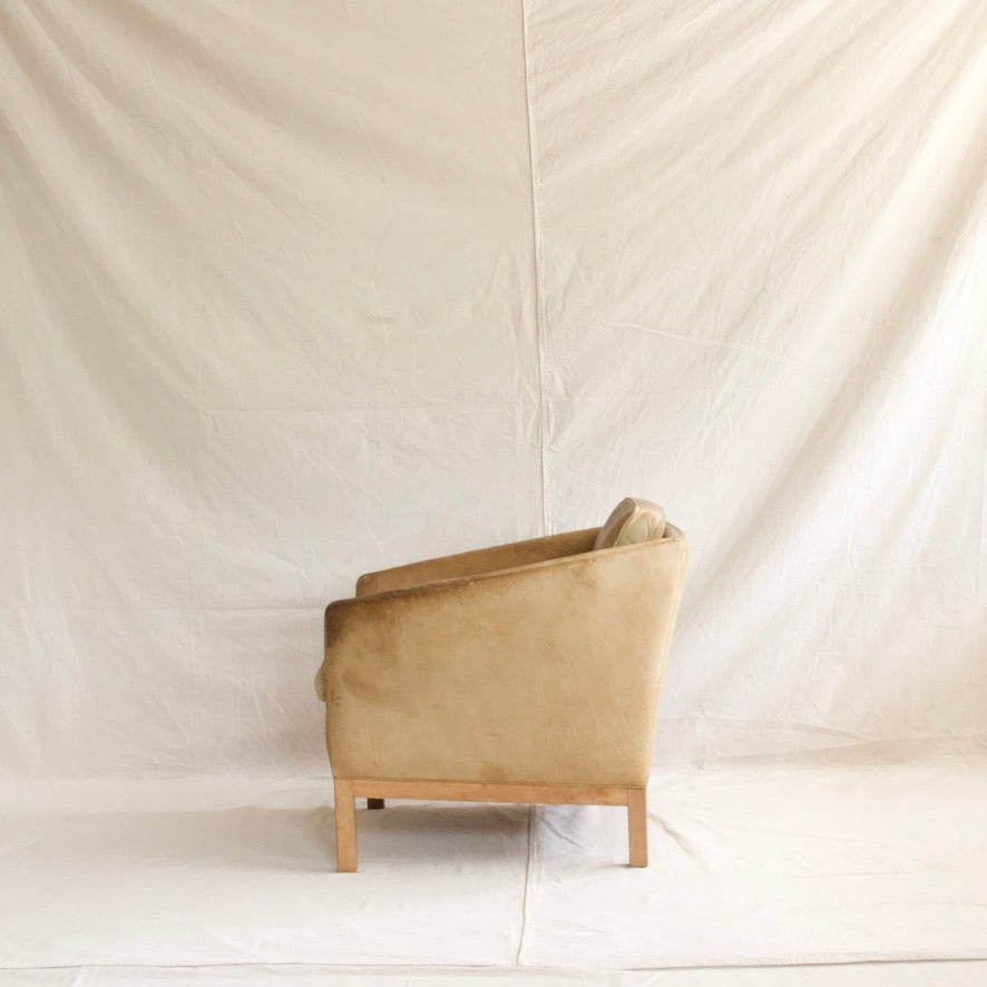 Danish Leather Armchair
