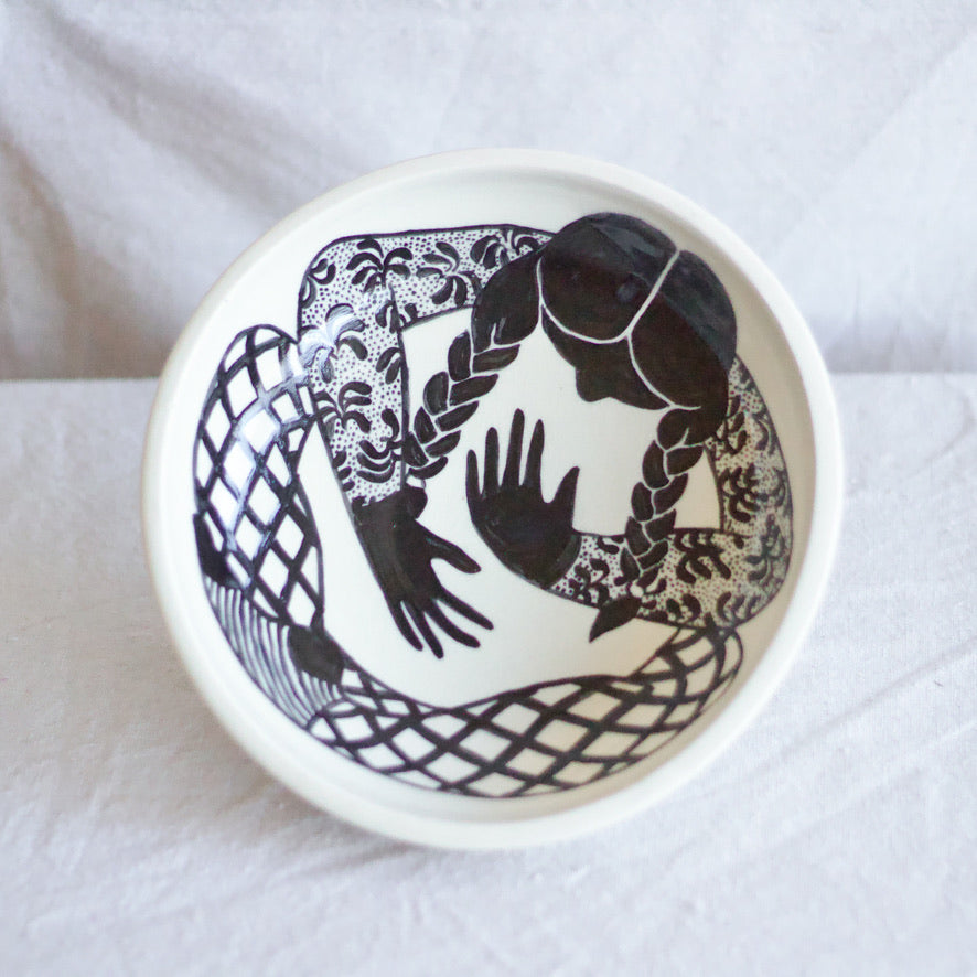 Boglio Ceramic Lg. Pedestal Bowl