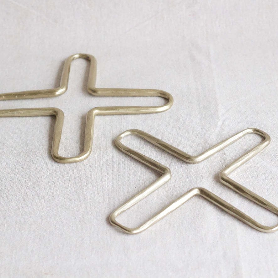 Forged Brass Trivet