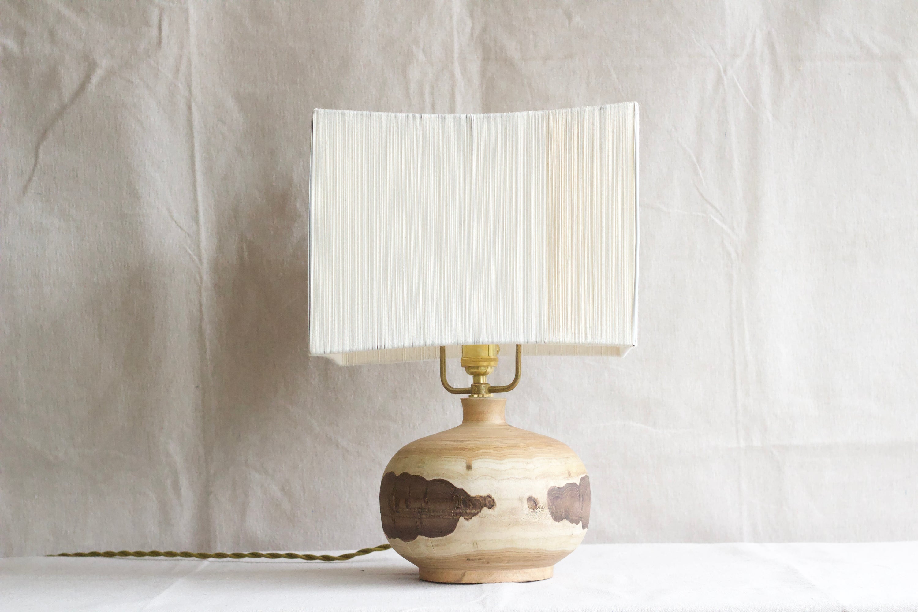Hand Turned Lamp XI