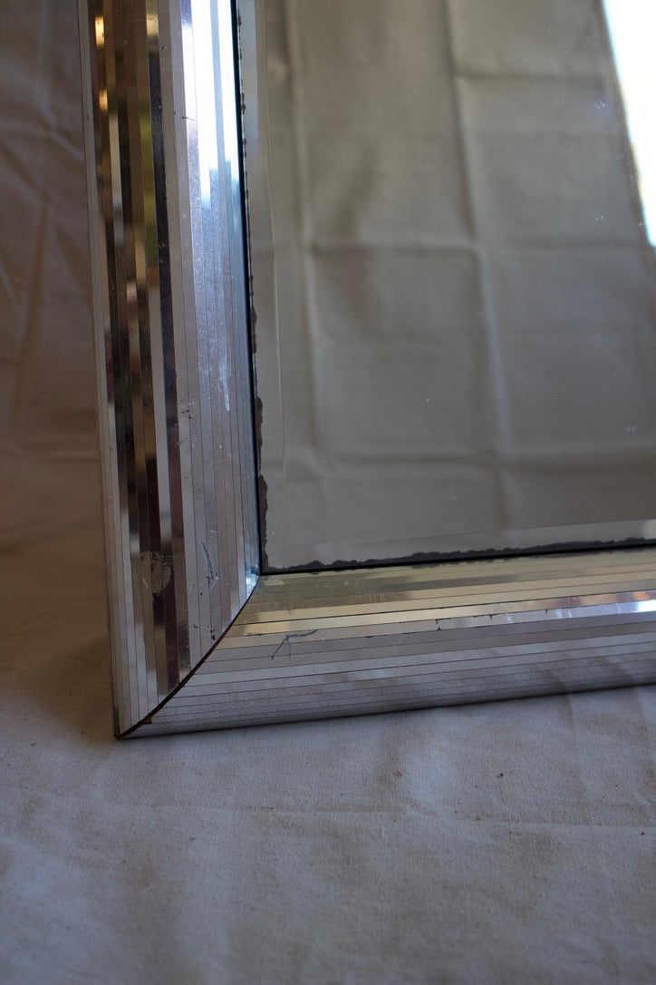 Silver Frame Mirror