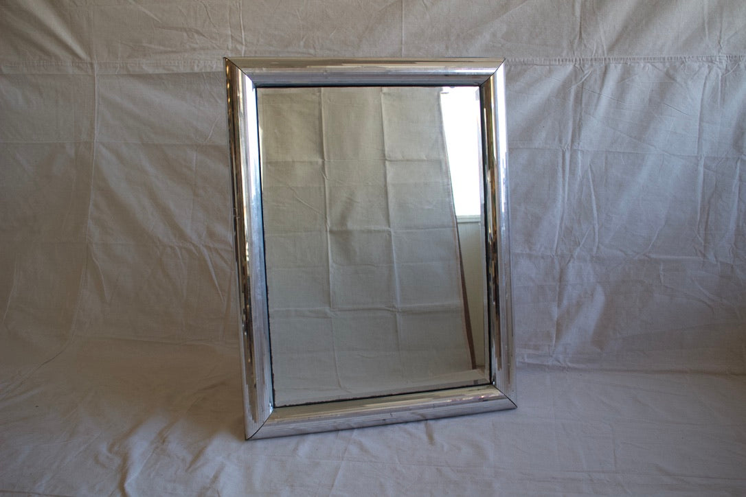 Silver Frame Mirror