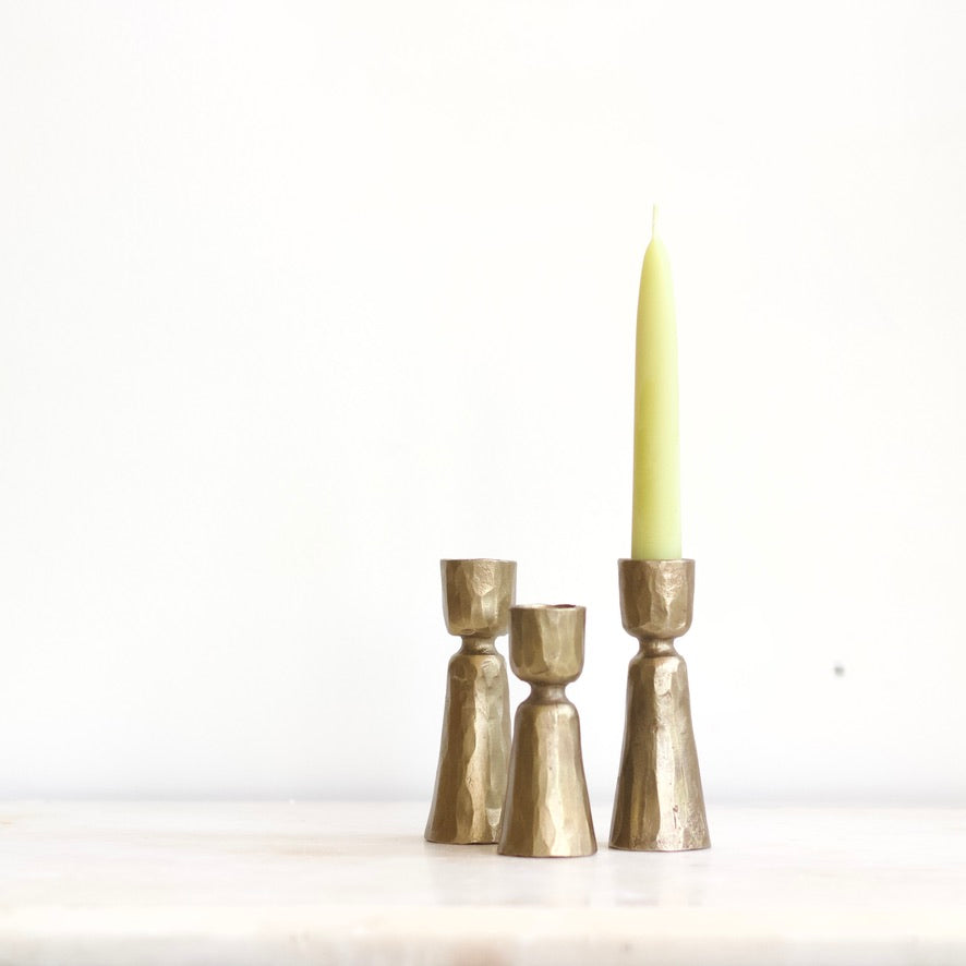 Sm. Brass Candle Stick Holder