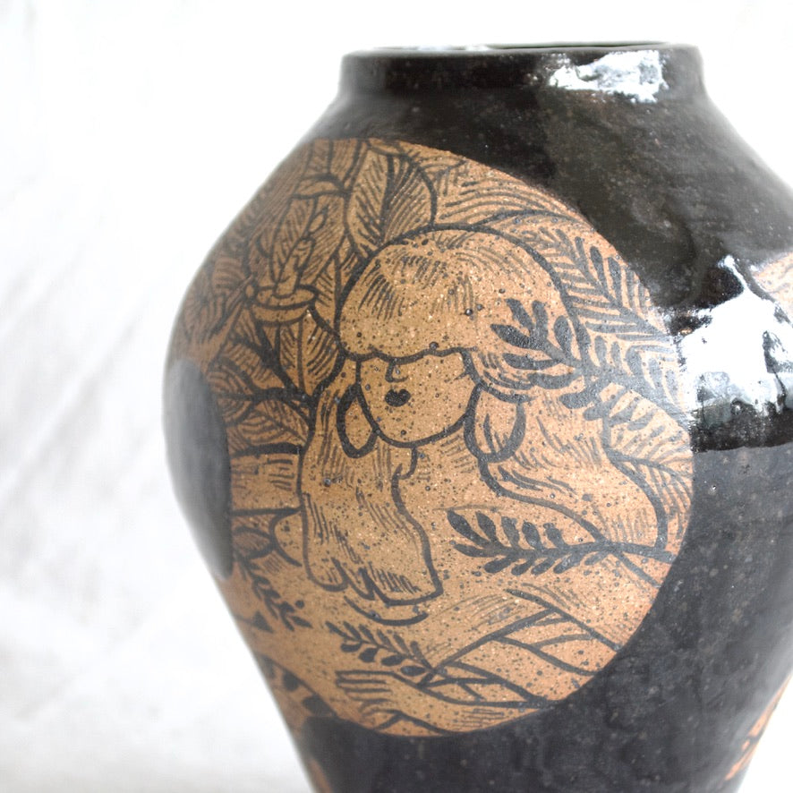 Boglio Stoneware Vase III