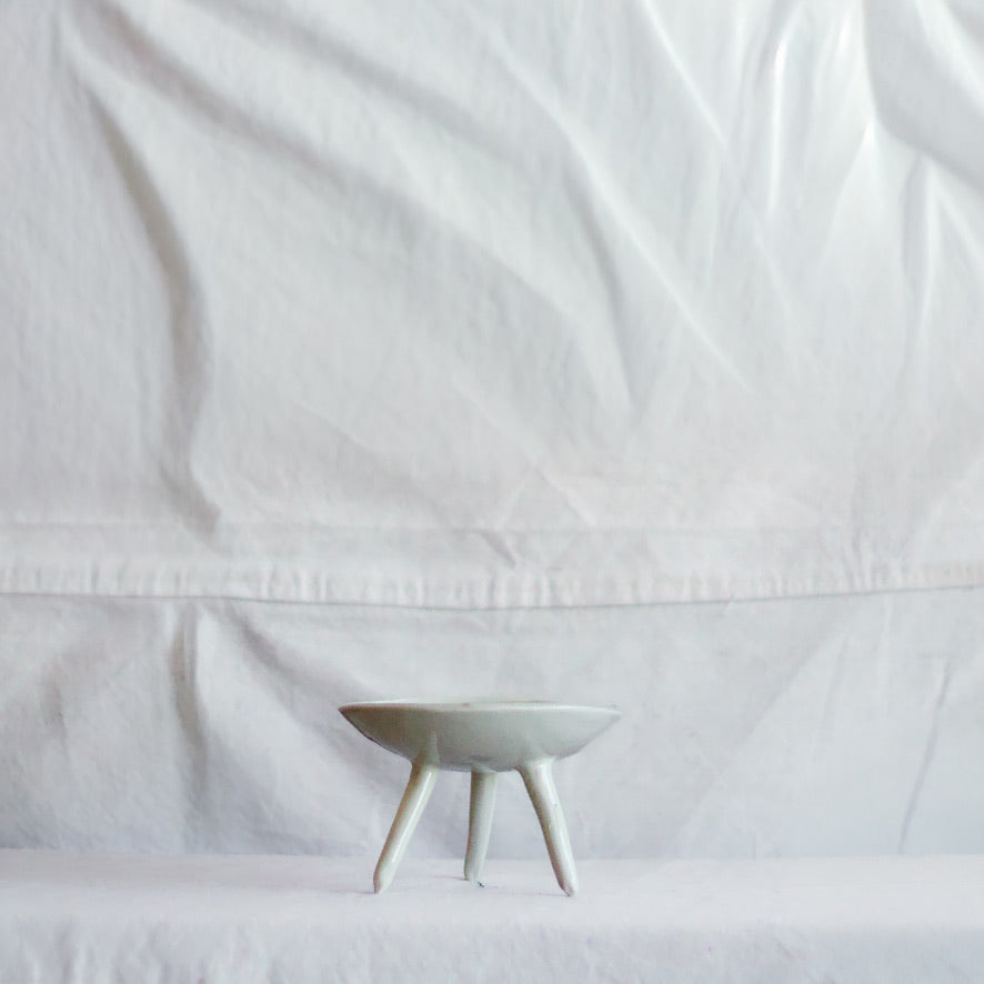 Boglio Ceramic Sm. Pedestal Bowl