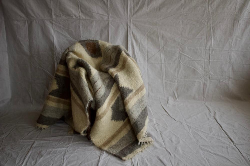 Wool blanket/ rug