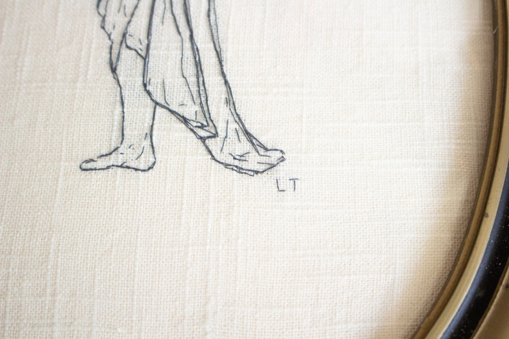 Embroidered Figure #4