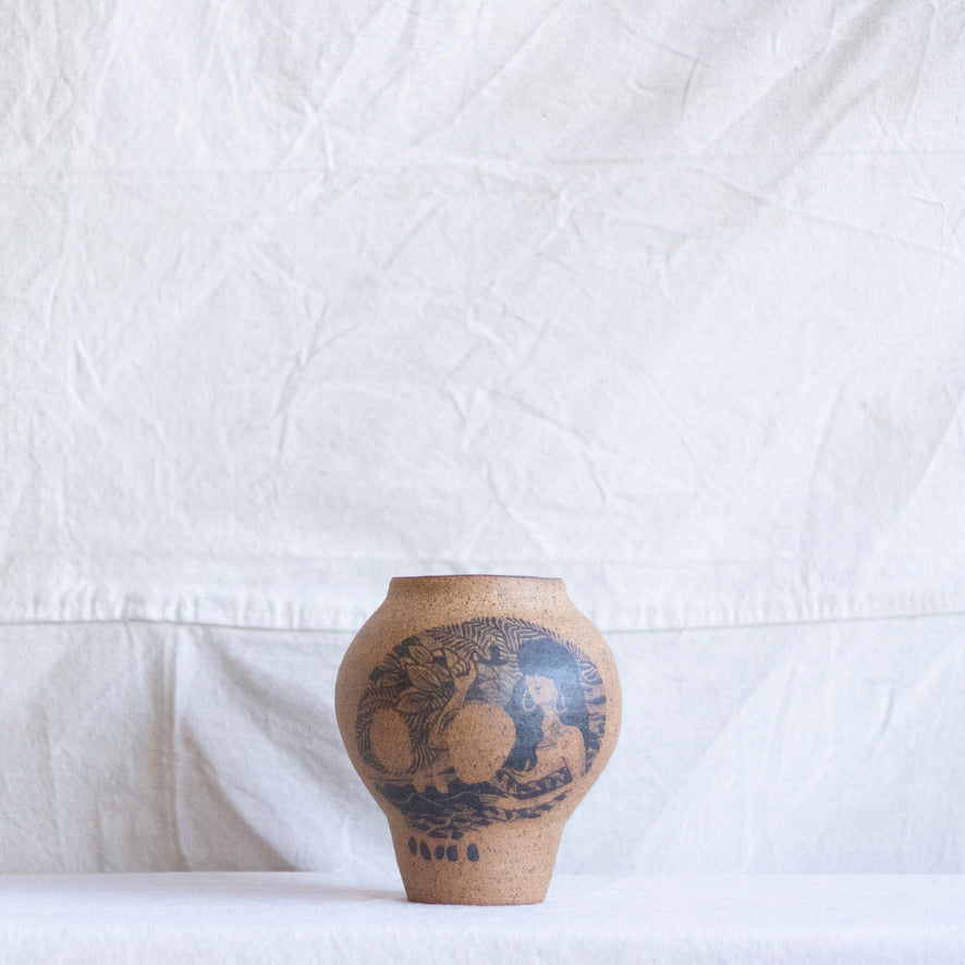 Boglio Ceramic Stoneware Vase II