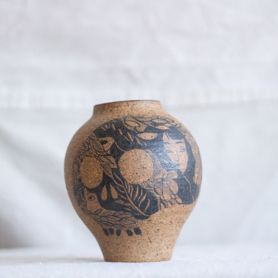 Boglio Ceramic Stoneware Vase I