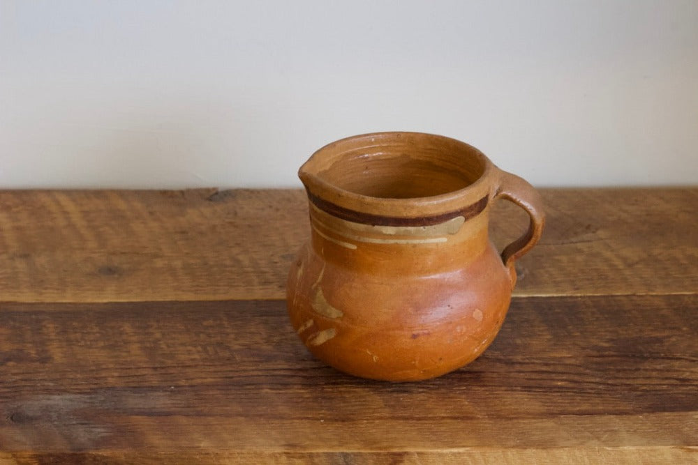 Mexican Pottery Red Creamer Jug