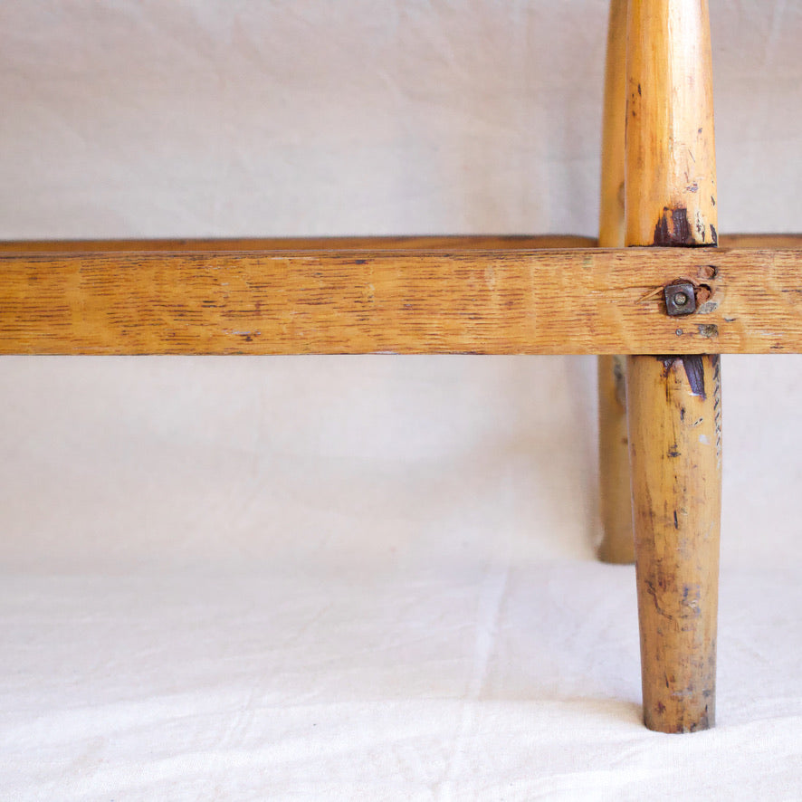 Spindle Back Long Bench