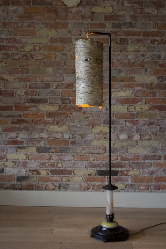 Birch Floor Lamp