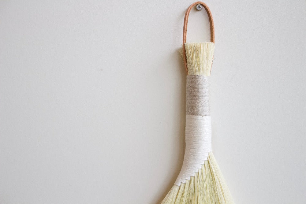 Natural Dye Tampico Wing Broom
