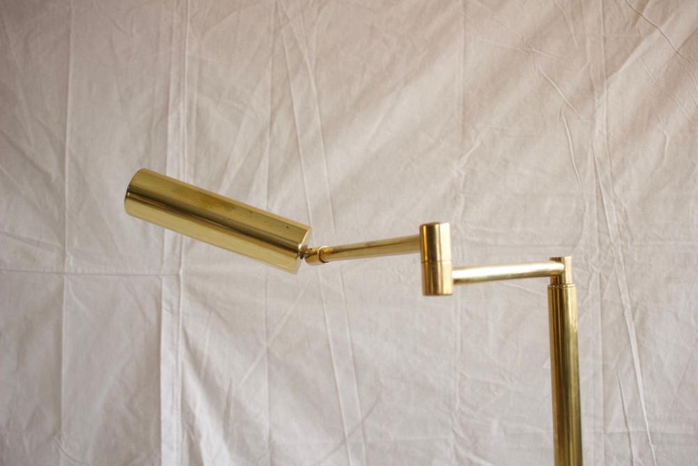 MCM Brass Floor Lamp - Koch Lowy