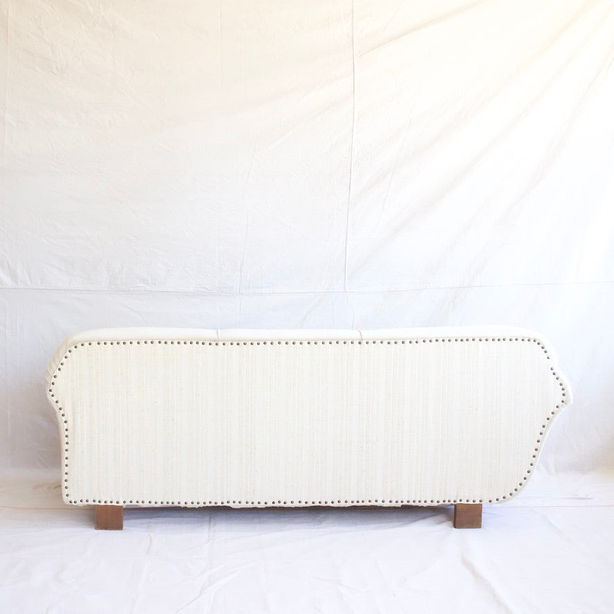 Cream Mohair Sofa