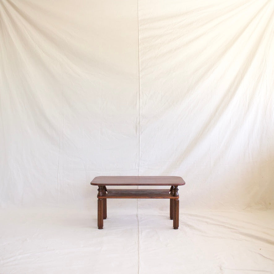 Mahogany & Walnut Coffee Table