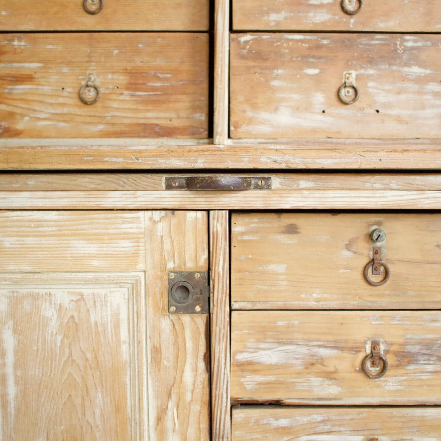 White-washed Hutch