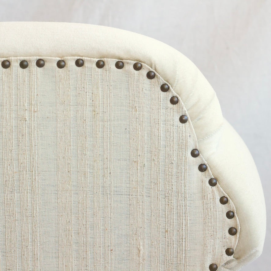 Cream Mohair Sofa