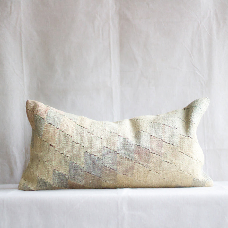 Turkish Kilim Rug Pillow - Md. Rectangle