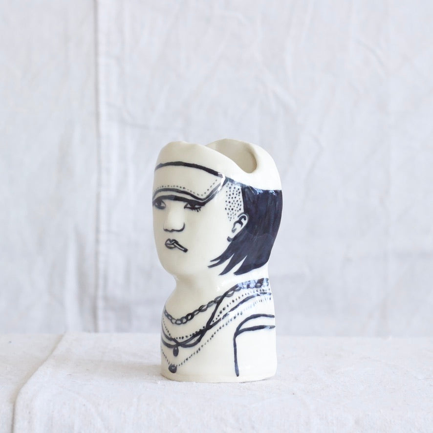 Boglio Ceramic Vase - Woman I