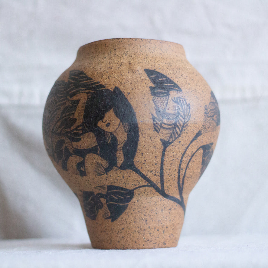 Boglio Ceramic Stoneware Vase II