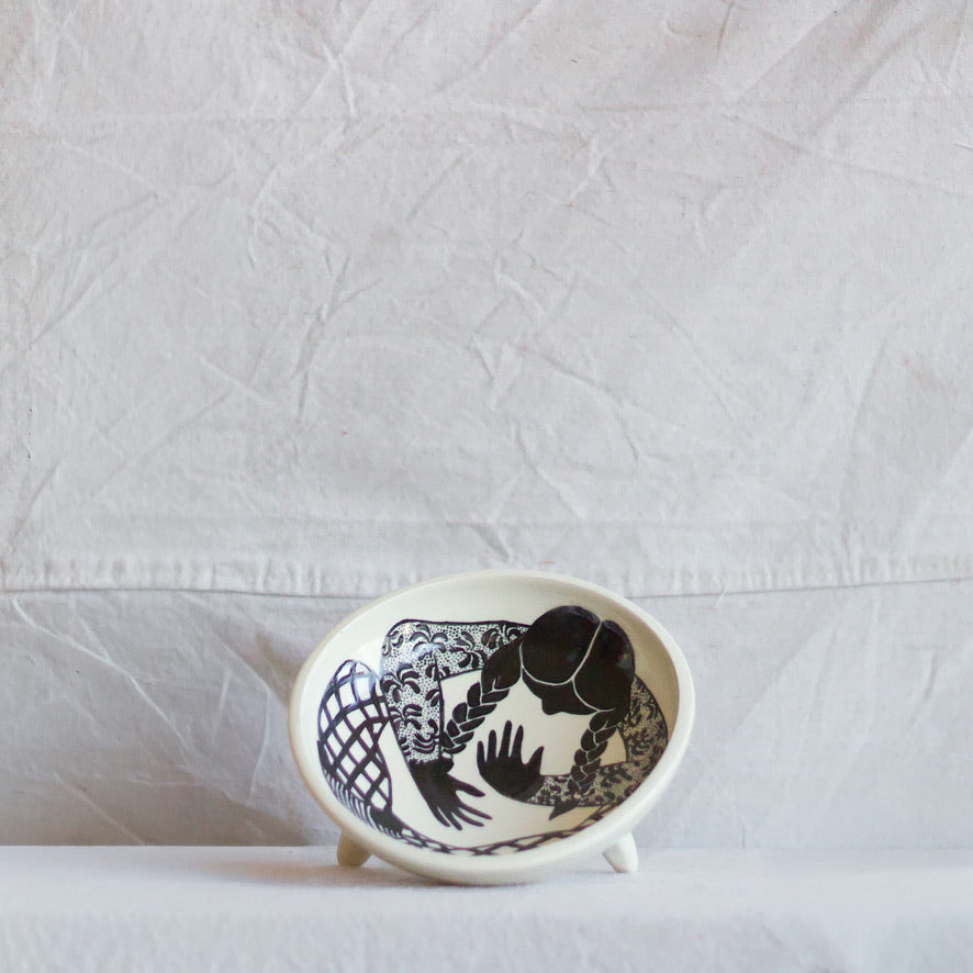 Boglio Ceramic Lg. Pedestal Bowl