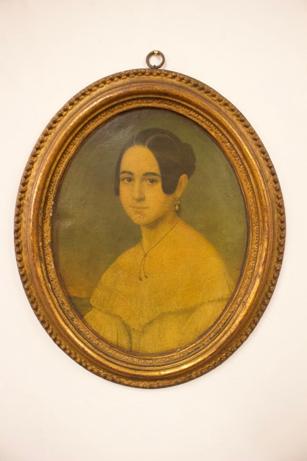 Portrait of a Young Woman Green