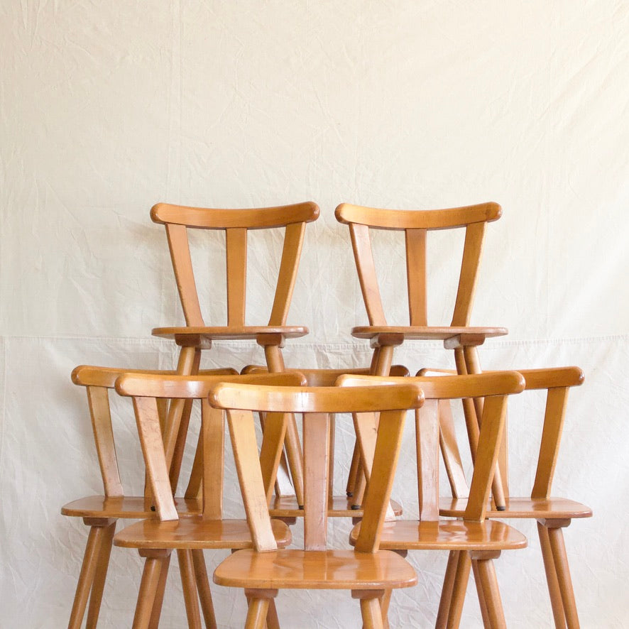 Göran Malmvall for Karl Andersson & Söner Pine Dining Chairs - Set of 8