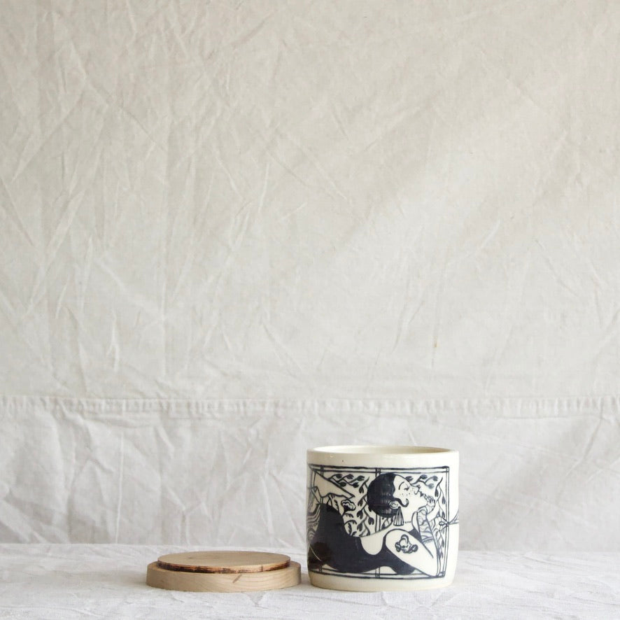 Boglio Ceramic Lidded Container II