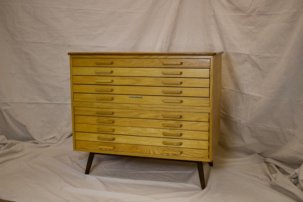 MCM Wood Flat File