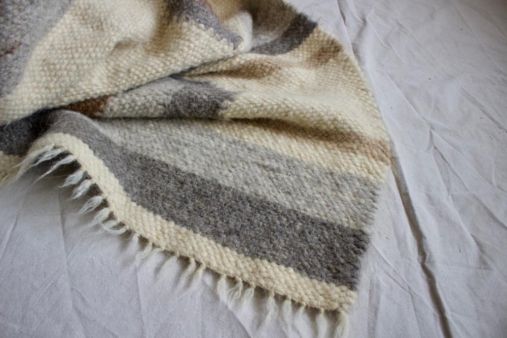 Wool blanket/ rug