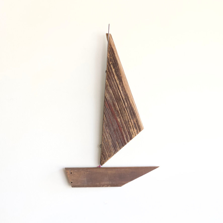 Wooden Boat Wall Art
