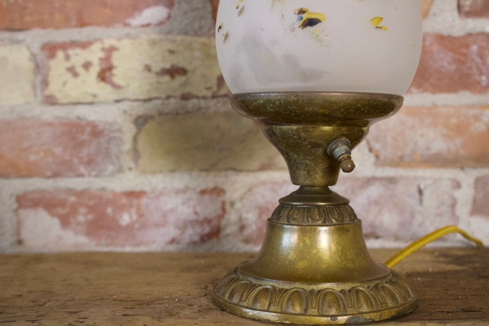 Brass lantern lamp