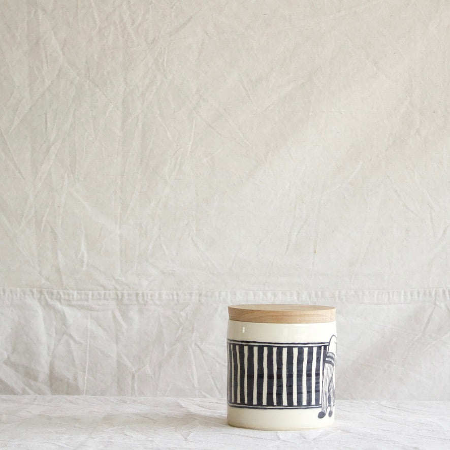 Boglio Ceramic Lidded Container I