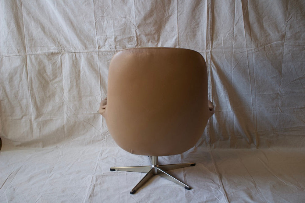 MCM Leather Swivel Chair