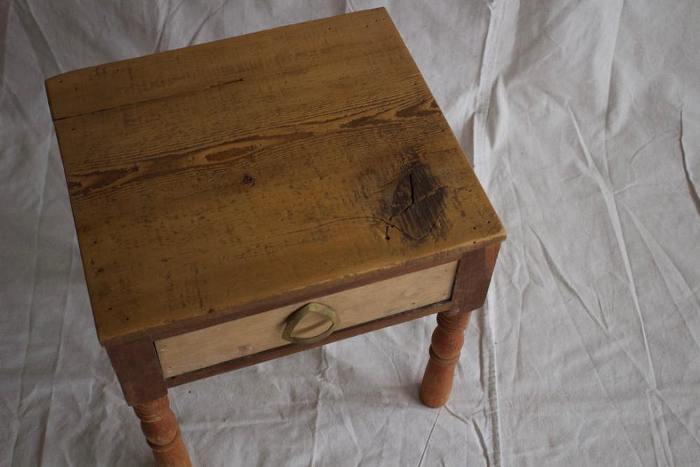 Low Side Table w/ Single Drawer