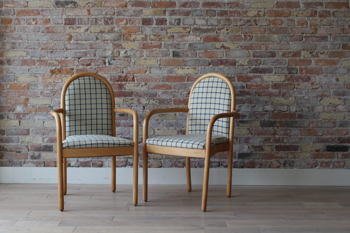 Bent Wood Chairs, Set of Four