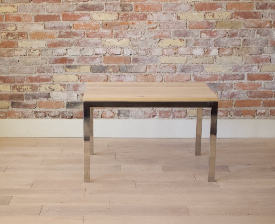 Table with Chrome Base
